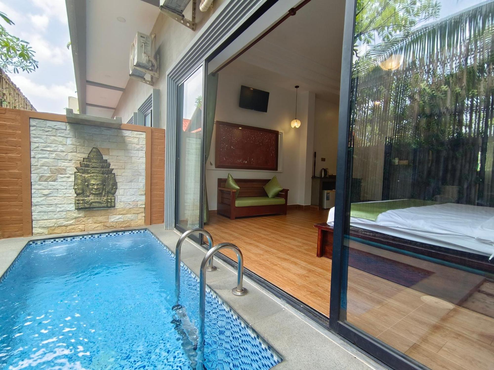 Nina Angkor Residence Siem Reap Bagian luar foto